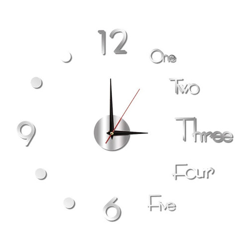 Diy large wall clock - diy,
