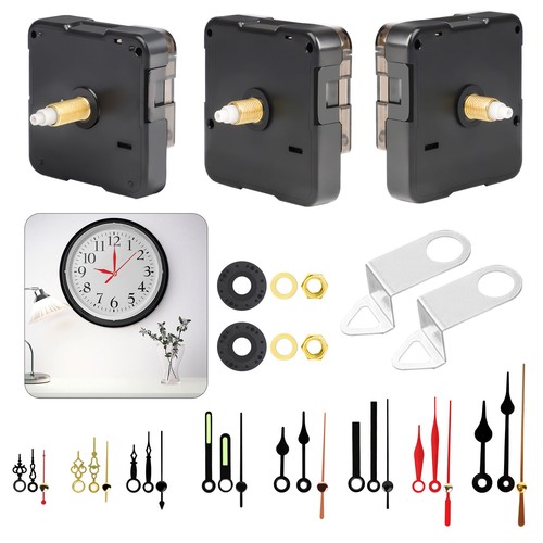 3pcs silent quartz - quartz, clock